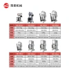 20/30/40/60/80L cream whipping, egg beating and noodle mixing machine, multi-functional stainless steel commercial Mixer Specification image